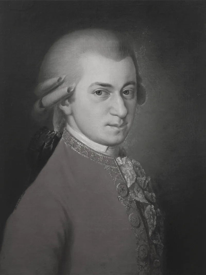Wolfgang Amadeus Mozart — historisches Porträt